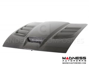 Dodge Viper ACR Style Hood by Anderson Composites - Carbon Fiber